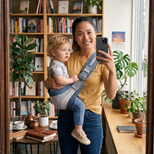 Portabebés Ergo-Transpirable